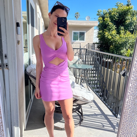 NWT L*space Ellie Dress in Rosebud - swim cover up/dress - Picture 4 of 5